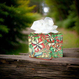 Papier Cadeau Jouets de l'Ours de Noël   Papier d'enrobage