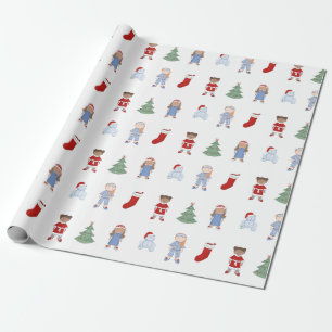 Papier Cadeau Jouets de Noël Toddler Dream