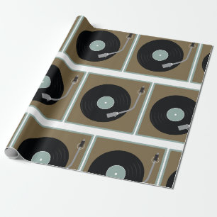 Papier Cadeau Joueur d'enregistrements