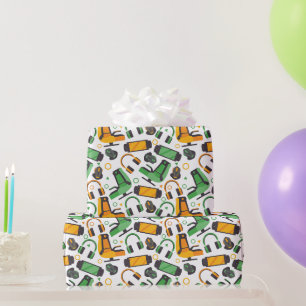 Papier Cadeau Joueurs en action