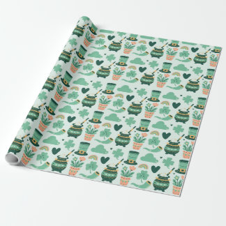 Papier Cadeau jour de la Saint-Patrick