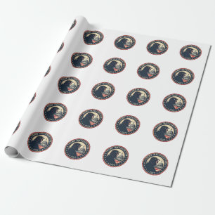 Papier Cadeau Jour de l'investiture de Trump 2025 Fier Maga