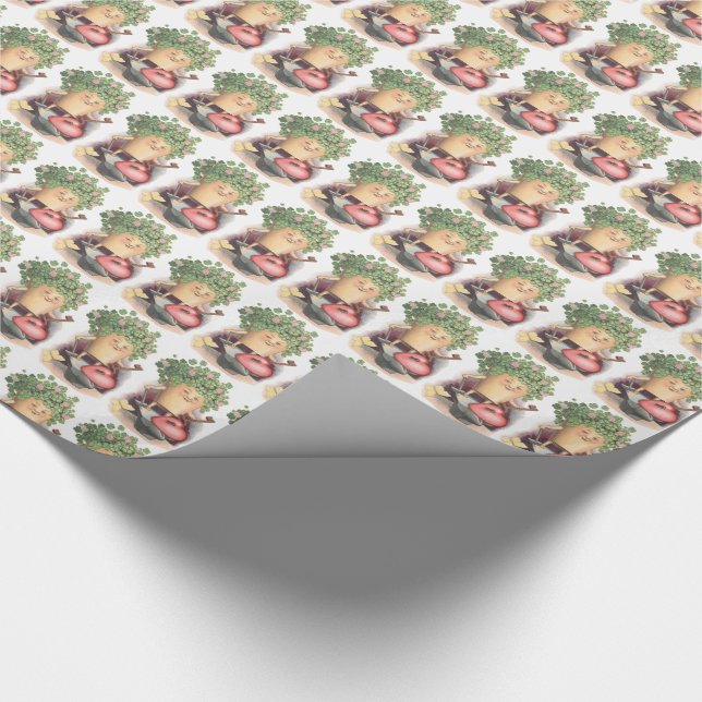 Papier Cadeau Jour de Saint Patrick (Coin)