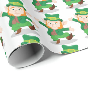 Papier Cadeau Jour irlandais de St Patricks du papier