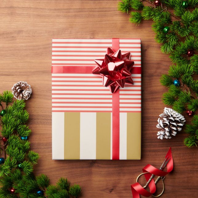 Papier Cadeau Jours fériés de Noël (Cadeau de vacances)