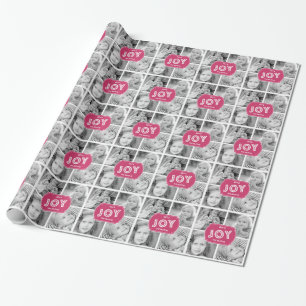 PAPIER CADEAU JOY 4 PHOTOS VACANCES ACCUEILLANTES   TAUPE