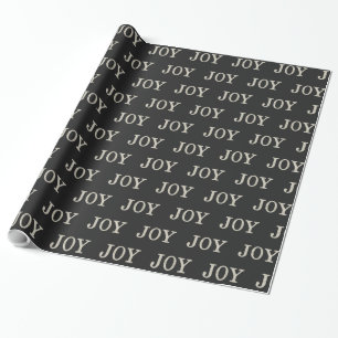 Papier Cadeau JOY (argent)