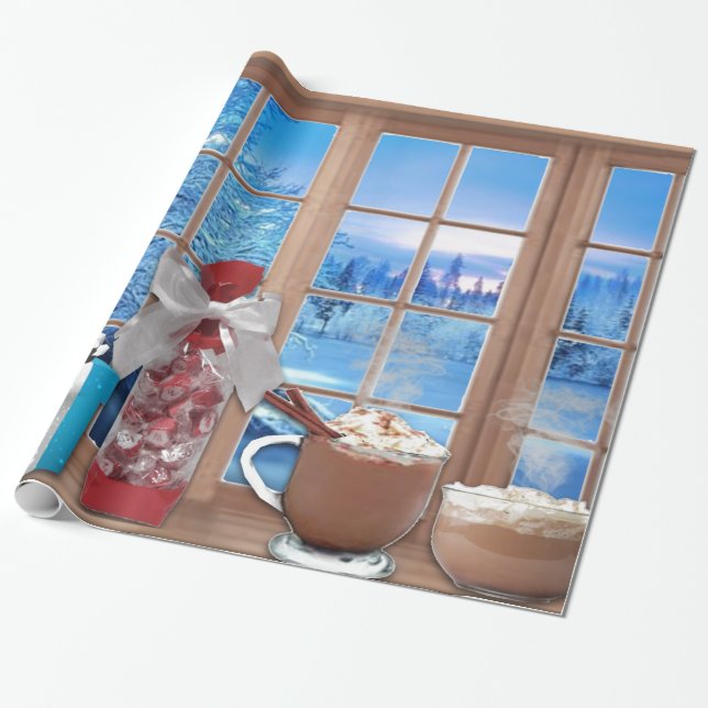 Papier Cadeau Joyeuses Fêtes2 (Déroulé)