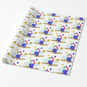 Papier Cadeau Joyeux anniversaire