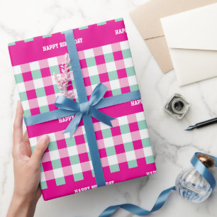 Papier Cadeau Joyeux Anniversaire