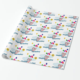 Papier Cadeau Joyeux anniversaire