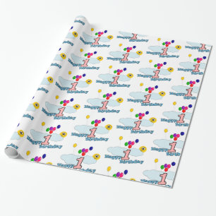 Papier Cadeau Joyeux anniversaire