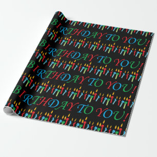 Papier Cadeau Joyeux anniversaire ! ! ! !