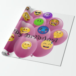 Papier Cadeau Joyeux anniversaire