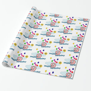 Papier Cadeau Joyeux anniversaire