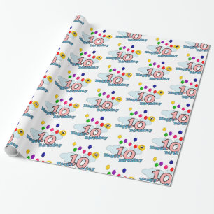 Papier Cadeau Joyeux anniversaire