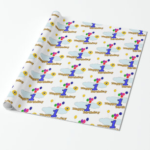 Papier Cadeau Joyeux anniversaire