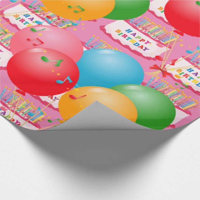 Papier Cadeau Joyeux anniversaire ! (Coin)