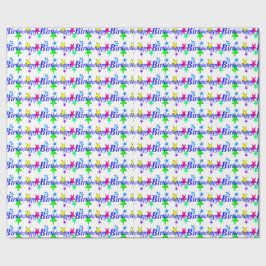 Papier Cadeau Joyeux anniversaire