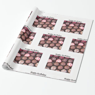 Papier Cadeau Joyeux Anniversaire Papier d'enveloppement de truf