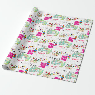 Papier Cadeau Joyeux Anniversaire Papier papier FUN Cupcake