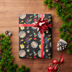 Papier Cadeau Joyeux Anniversaire Photo