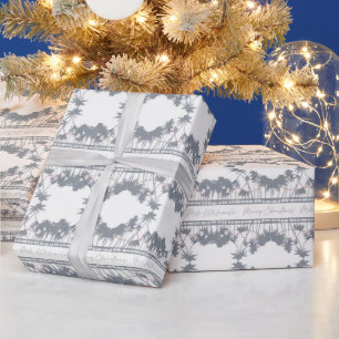 Papier Cadeau Joyeux & Bleu, Plum de sucre