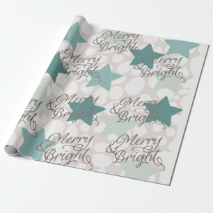 Papier Cadeau Joyeux et Lumineux