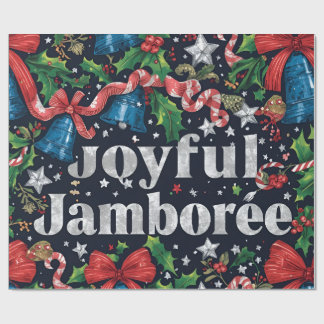 Papier Cadeau Joyeux Jamboree Maximalist Holiday