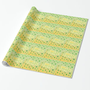 Papier Cadeau Joyeux Jour de la Saint Patrick 1