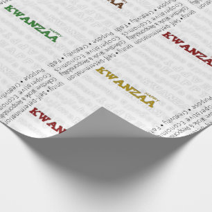 Papier Cadeau Joyeux Kwanzaa