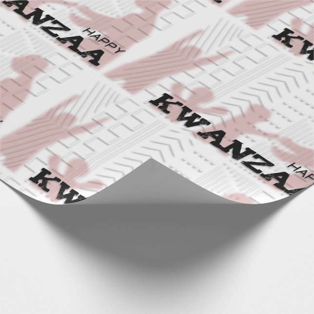Papier Cadeau Joyeux Kwanzaa (Coin)