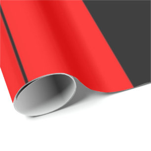 Papier Cadeau Joyeux Kwanzaa Rouge noir Motif de rayures vertes