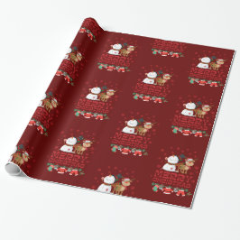 Papier Cadeau Joyeux Noël