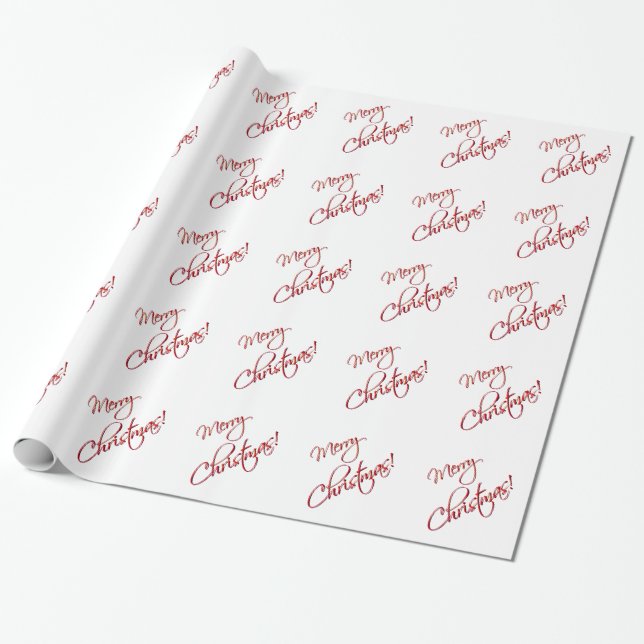 Papier Cadeau Joyeux Noël (Déroulé)