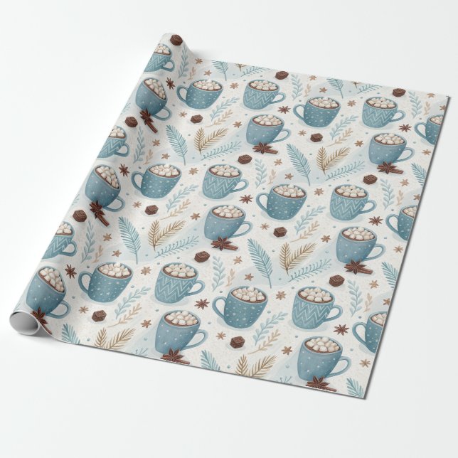 Papier Cadeau Joyeux Noël (Déroulé)