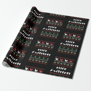 Papier Cadeau Joyeux Noël - ASL American Sign Language I