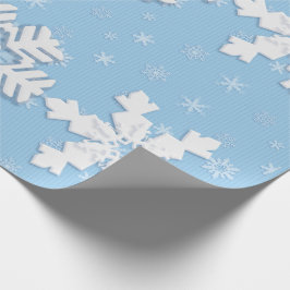 Papier Cadeau Joyeux Noël hiver Pneus blancs Belle neige