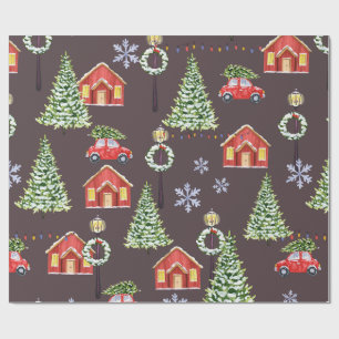 Papier Cadeau Joyeux Noël Slothmas Jote Noël