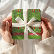 Joyeux Noël | Vert rouge rétro