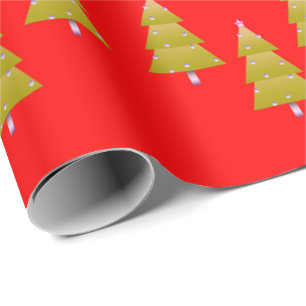 Papier Cadeau Joyeux papier d'enveloppement de Bonnes Fêtes de N