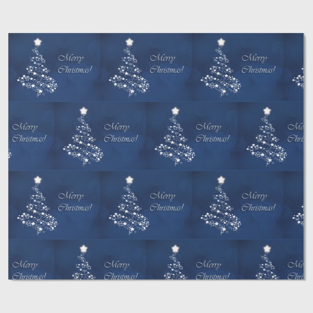 Papier Cadeau Joyeux papier d'enveloppement de Noël (Plat)