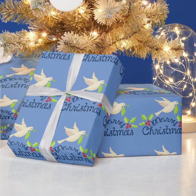 Papier Cadeau Joyeux papier d'enveloppement de Noël (Vacances)