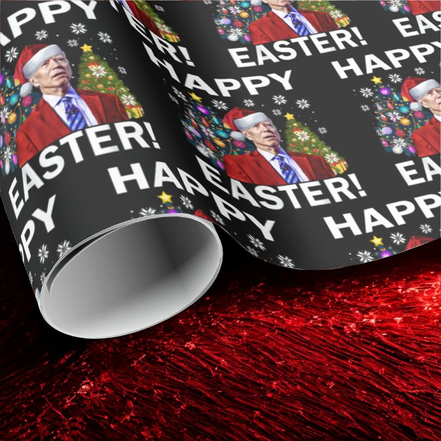 Papier Cadeau Joyeux Pâques Joe Biden (Créateur téléchargé)