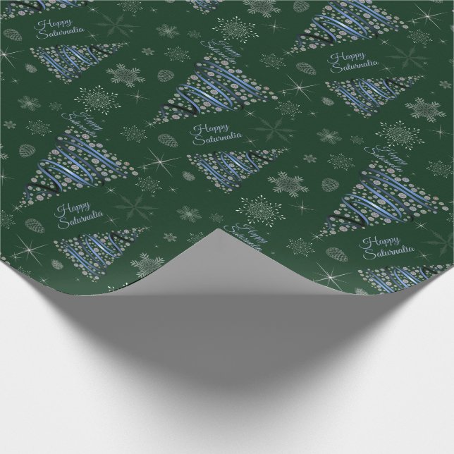 Papier Cadeau Joyeux Saturnalia (Coin)