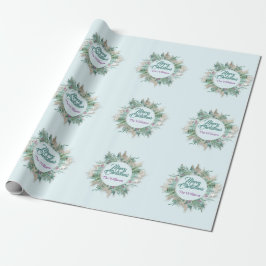 Papier Cadeau Joyeux Vacances de Noël Vêtements de Noël Monnaie 
