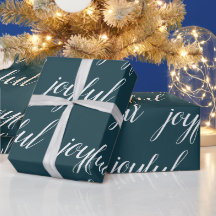Joyeux vert de Noël moderne