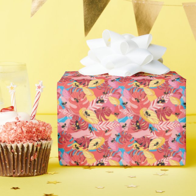 Papier Cadeau Jungle (Fête d'anniversaire)