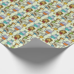 Papier Cadeau Jungle Gym