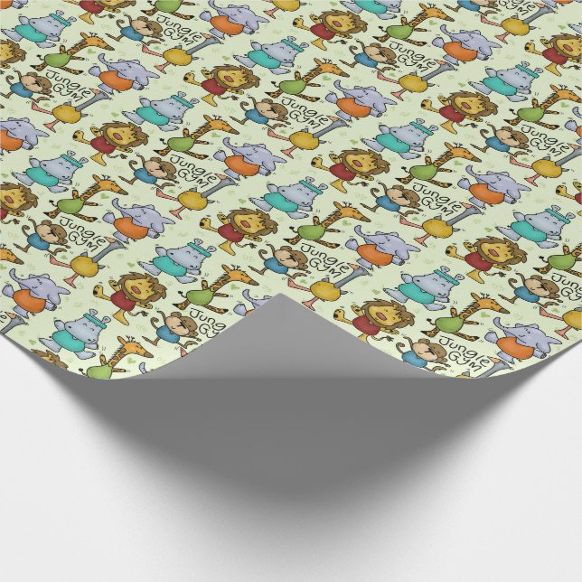 Papier Cadeau Jungle Gym (Coin)